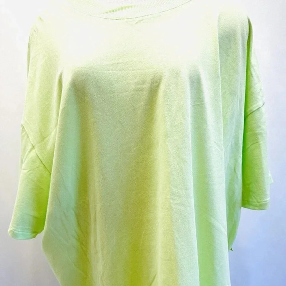NWT TEK GEAR Women Short Sleeve Crew Neck On the Go Gear Green Shirt Plus Sz 3X - Picture 4 of 12